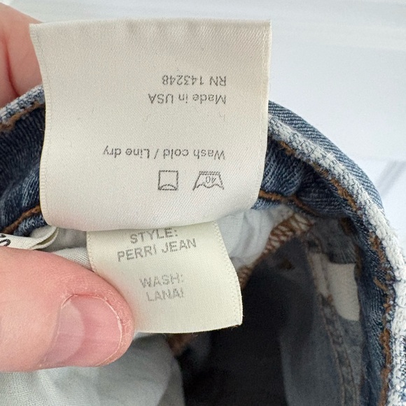 Reformation Perri High Rise Straight Leg Jeans size 30 Tall - Picture 10 of 11